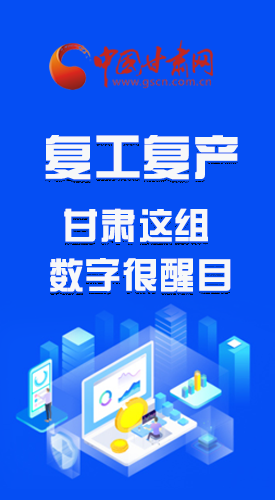 圖解|甘肅復工復產(chǎn)有多拼，看看這組數(shù)字就知道了 