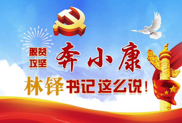 長(zhǎng)圖|脫貧奔小康，林鐸書記這么說！