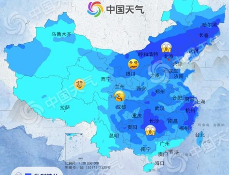 寒潮來了！今明兩天甘肅省大部將降溫6℃至8℃