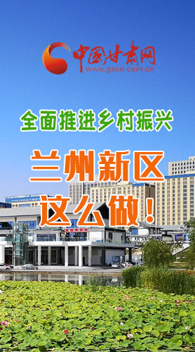 圖解|全面推進(jìn)鄉(xiāng)村振興 蘭州新區(qū)這么做！