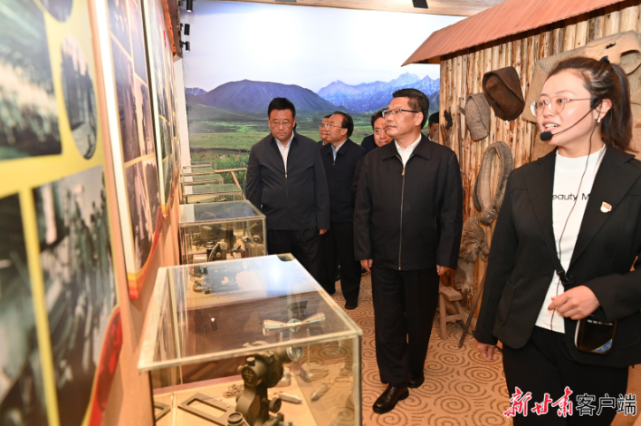 任振鶴在張掖市調(diào)研時強調(diào)：完整準確全面貫徹新發(fā)展理念，建設(shè)生態(tài)友好發(fā)展向好生活美好的“金張掖”