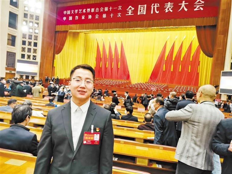 【聚焦2022甘肅兩會(huì)】網(wǎng)絡(luò)文學(xué)作家胡說(shuō)：不負(fù)初心，寫(xiě)有意義的文字