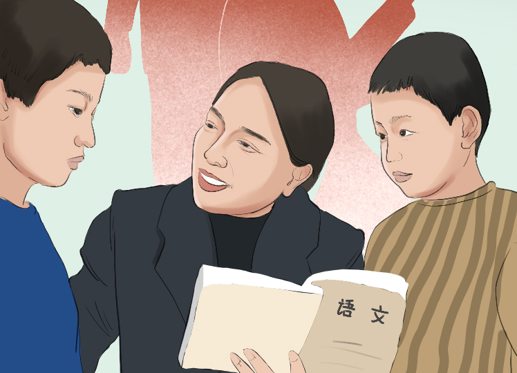 手繪|【2022全國兩會代表履職風(fēng)采】初心不改的鄉(xiāng)村教育“堅(jiān)守者”董彩云