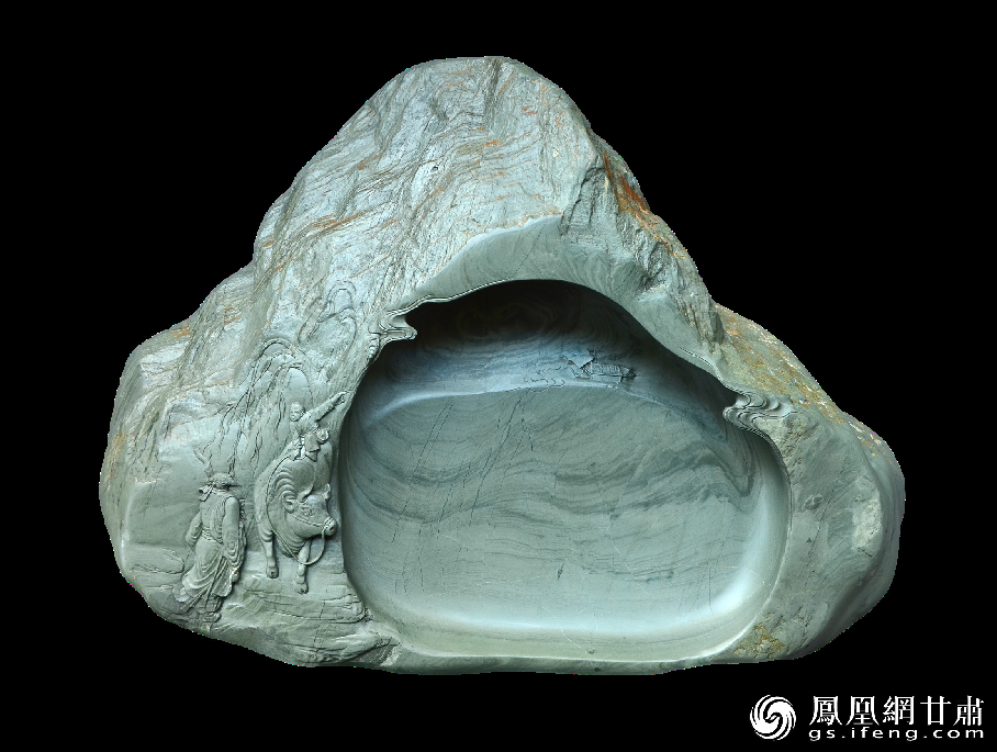 洮硯石質(zhì)細(xì)潤(rùn)堅(jiān)實(shí)，潑墨如油不損毫，書寫流利生輝。資料圖