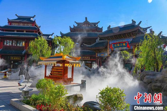 圖為嘉峪關(guān)方特歡樂(lè)世界。(資料圖) 趙海宏 攝