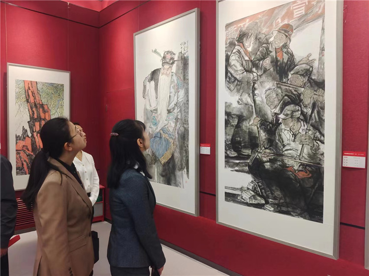 2023年5月，甘肅省紀(jì)委監(jiān)委機(jī)關(guān)、省委巡視辦、省文旅廳主辦，甘肅畫院承辦的甘肅省廉潔文化美術(shù)、書法、設(shè)計(jì)作品展開展，逾萬人參觀。.jpg