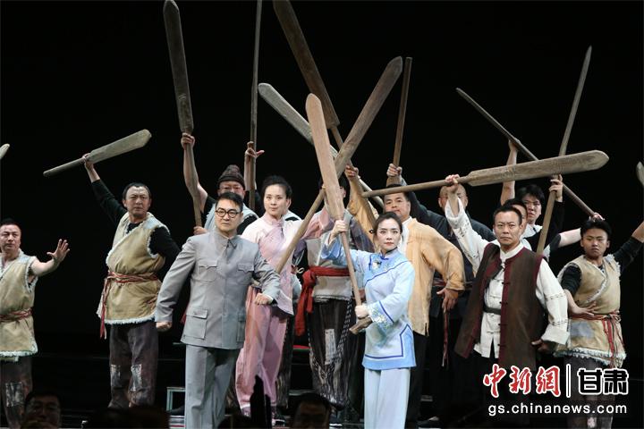 圖為演出劇照。甘肅省隴劇院供圖