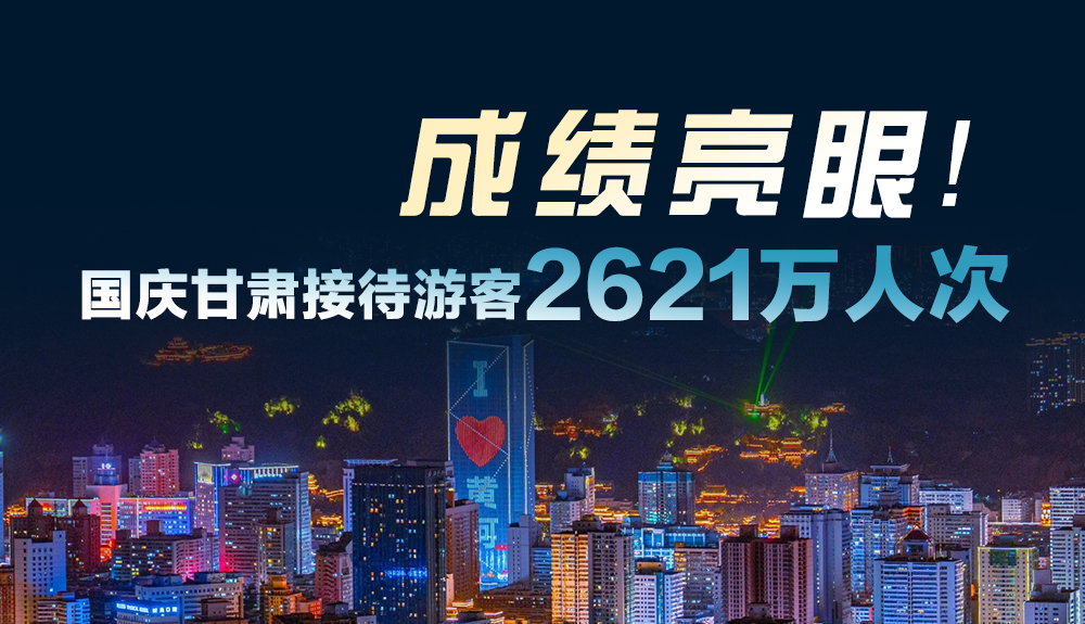 成績亮眼！國慶甘肅接待游客2621萬人次