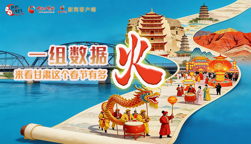 海報｜一組數(shù)據(jù)，來看甘肅這個春節(jié)有多火