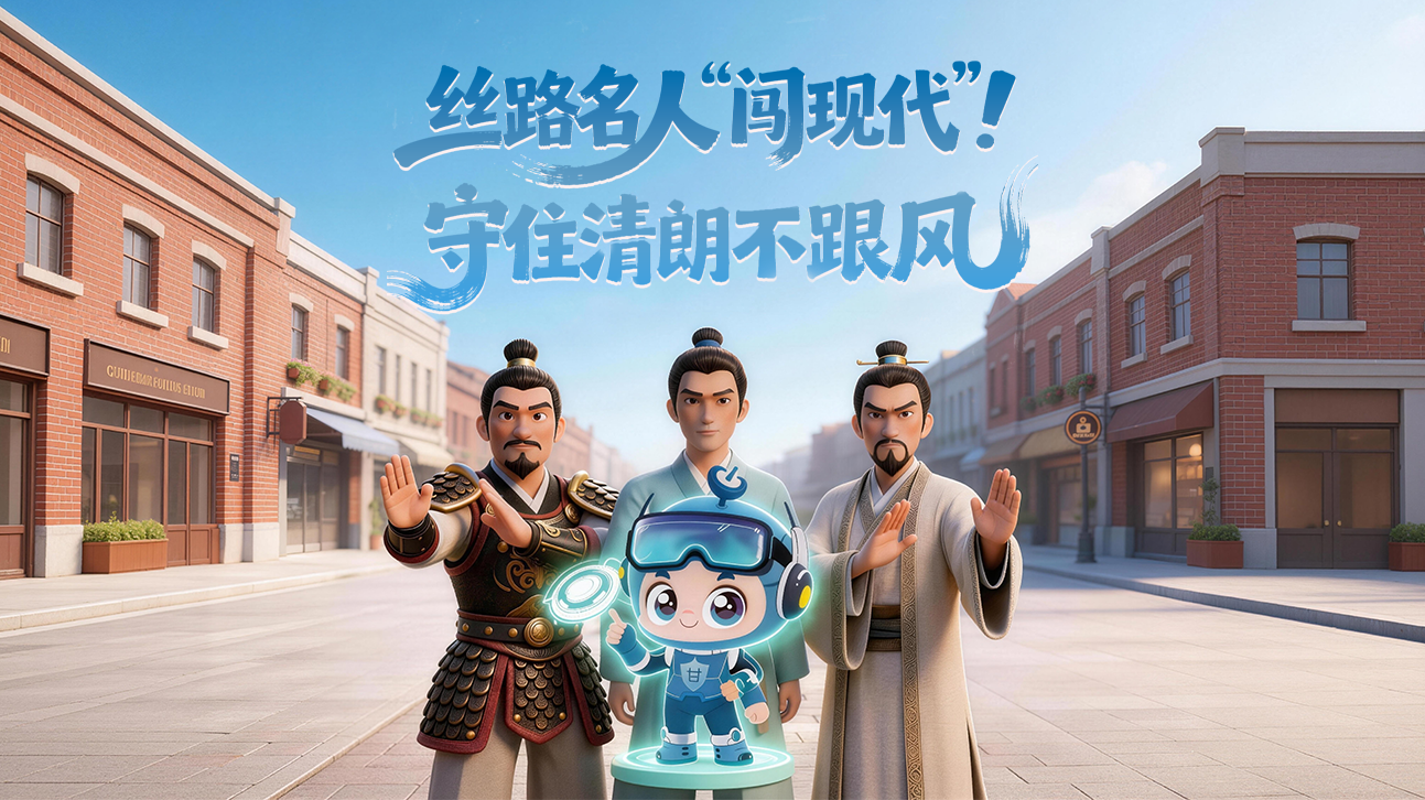 AI短視頻|絲路名人“闖現(xiàn)代”！守住清朗不跟風(fēng)